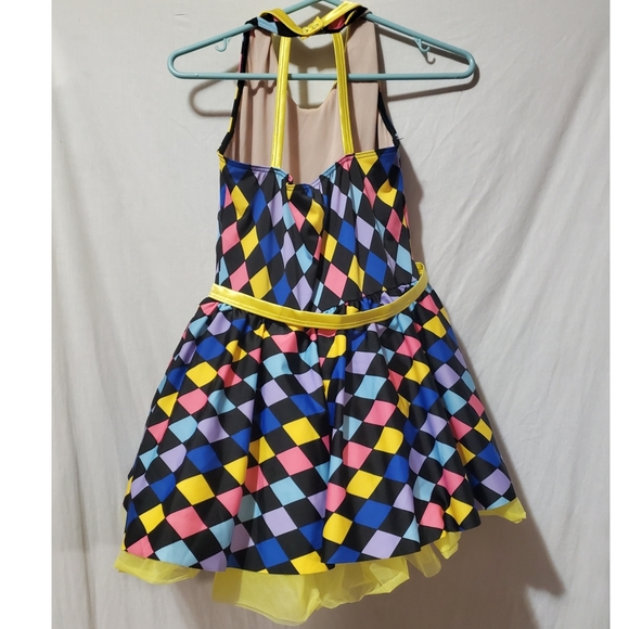 Multi color dancewear dress size XXLC - Picture 4 of 4